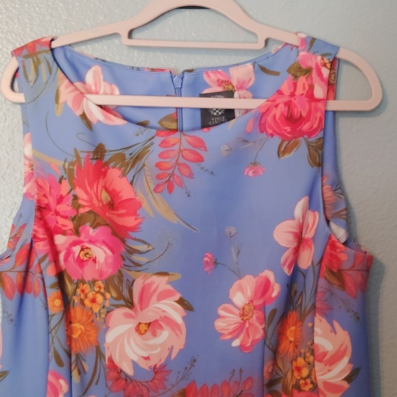 Vince Camuto Floral Dress Size 14 - Picture 3 of 14